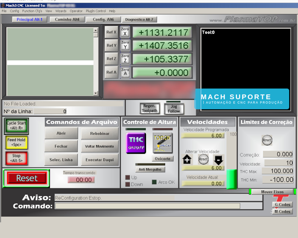 Mach3 PlasmaTOP Corte Plasma / CAD CAM CNC