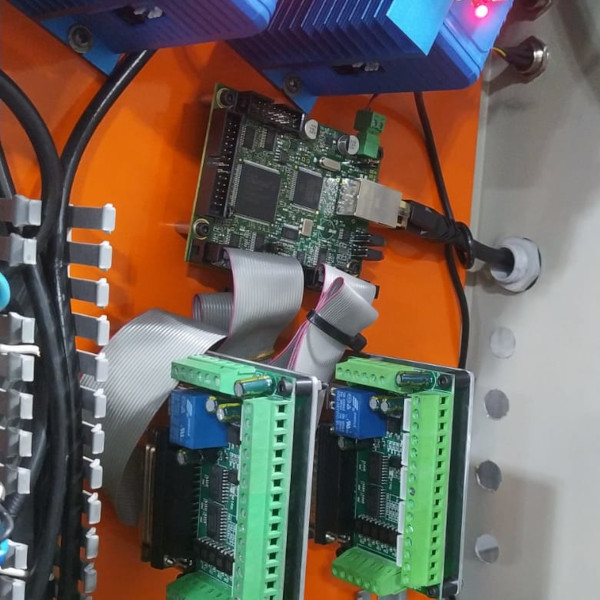 Exemplo de foto da interface placa controladora