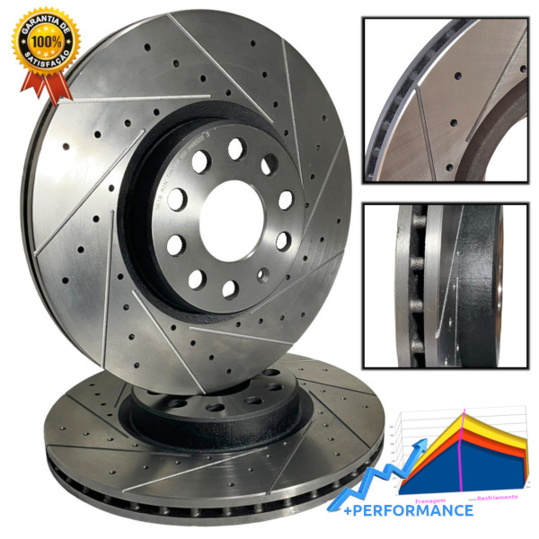 Disco de Freio Dianteiro Audi S3 - HF88H BD6085 340mm Ventilado