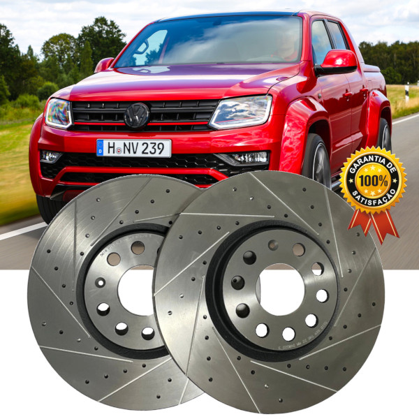 Disco de Freio Dianteiro VW Amarok - HF90B BD6384 332mm Ventilado